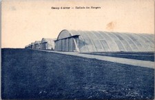 *63096 postcard 18 Camp d'avor - row of hangars