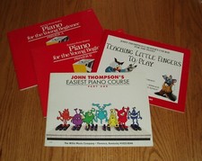 Piano Music for Piano Instruction *Method Books Thompson + Bastien *Alfred Adult