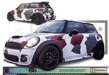 Kit déco effet camouflage