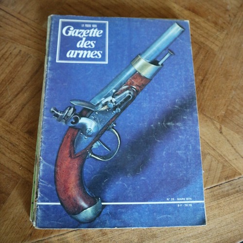 Revue gazette armes 1975 - revue,