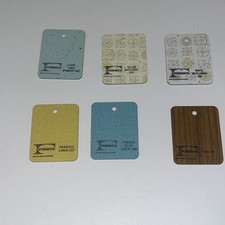 Formica Laminate Salesman Sample Tiles Vintage