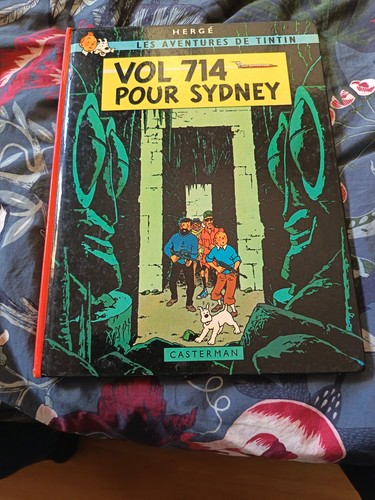 Tintin vol 714 pour - tintin,