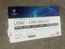 ticket )) LOSC LILLE V CHELSEA