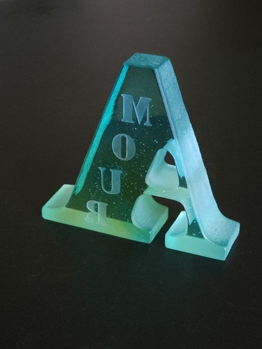 Daum amour signée - daum, nancy