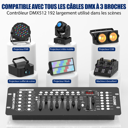 Console contrôle dmx512 à - dmx512,