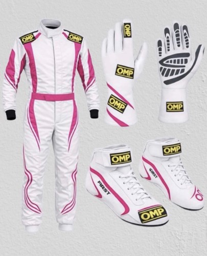 Kart racing suit boots - go, suit,boots