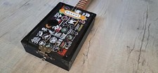 cigar box guitar C B G 3 Cordes  Électro-acoustique