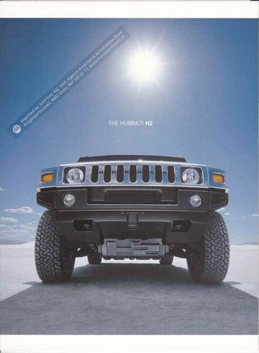 Catalogue brochure hummer - catalogue,