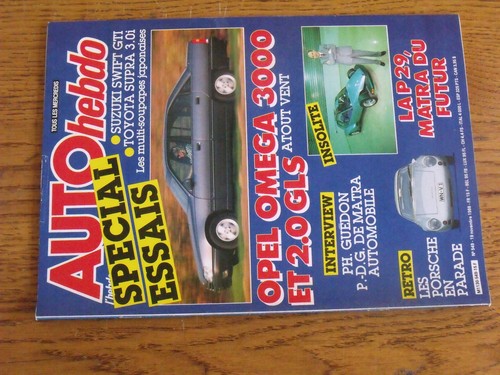 Revue auto hebdo - revue,