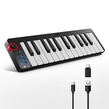 ?Donner N-25 MIDI Keyboard Controller 25 Key With Screen Joystick Online Course