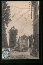 Old postcard Le Perreux, L ́Entrée du Parc, Avenue Ledru-Rollin 1905 