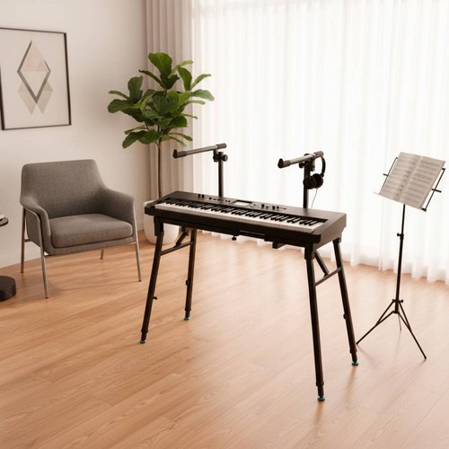 Support clavier double - double, Étage