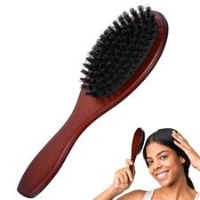 Brosse à cheveux en poils de