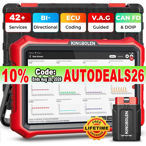 Kingbolen pro obd2 scanner - k8,