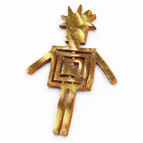 Broche biche bere homme - broche,