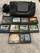 SEGA Game Gear Console - Noire