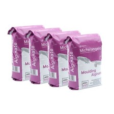 Michelangelo Moulding Alginate 4 x 450 g. Alginate chromatique pour des impre...