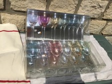 12 ANCIENS VERRES À PIED