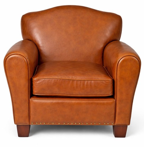 Anglais fauteuil cuir - fauteuil, en