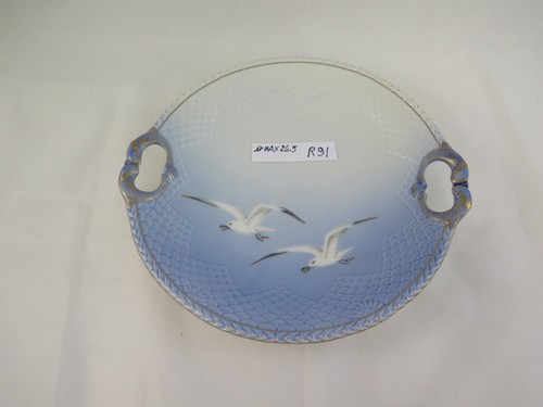 Assiette céramique g - en, b&g