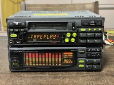 Kenwood KRC-X880 KGC-770 1DIN+1DIN Cassette AUX EQ Deck Overhauled