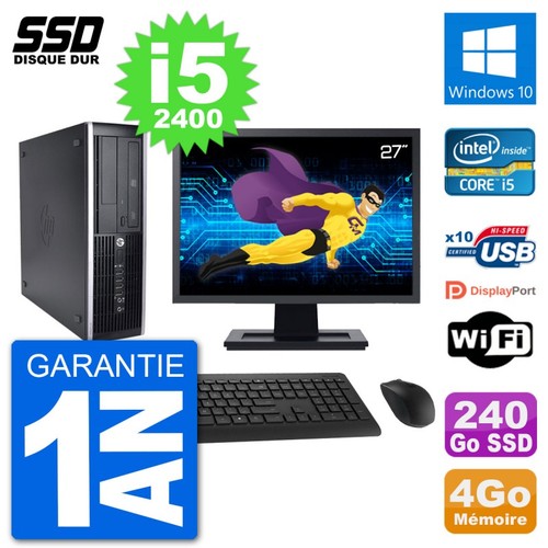 8200 elite sff ecran 27 - pc,