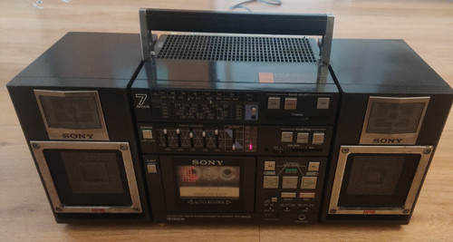 Sony cfs 9000 - sony, vintage