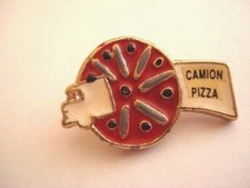 RARE VINTAGE PIZZA TRUCK PIZZERIA TRUCK PINS wxc 32
