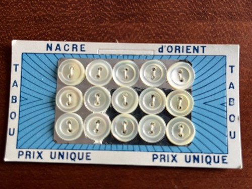Boutons nacre orient - de,