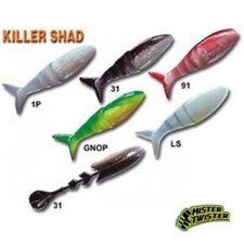 Leurre souple Mister Twister Killer Shad par 5