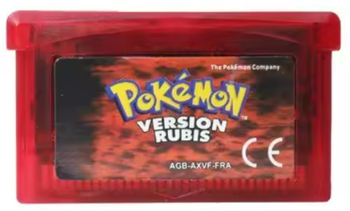 Jeu pokémon version - rubis,