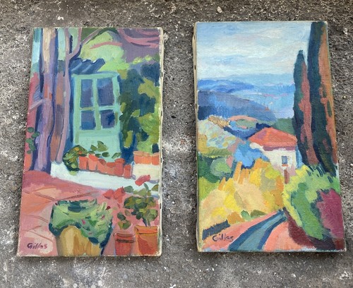 Ravissantes huiles sur toile - huiles,