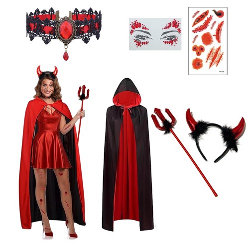 Costume diable pour - costume, femme
