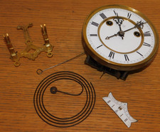 vintage ancien MOUVEMENT Carillon MECANISME CADRAN HORLOGE Pendule REGULATEUR