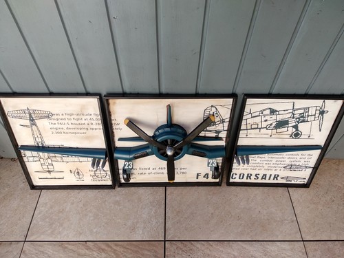 Ensemble tableaux avion - ensemble, de