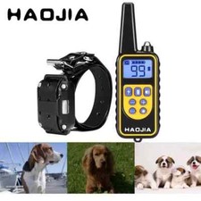 Collier Electrique de Formation dressage Chien Imperméable Télécommande 800m