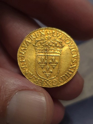 écu 1648 47 - Écu, d'or