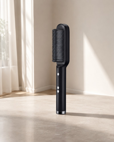 Brosse lissante chauffante - brosse,