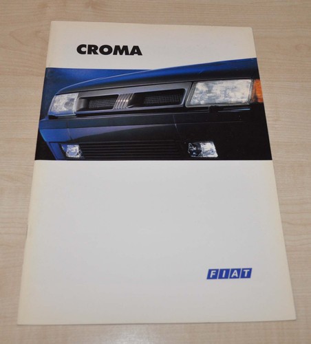 Fiat croma brochure - brochure, prospekt