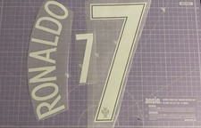 Flocage RONALDO #7 Portugal