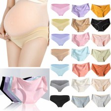 ✹Culotte De Maternité Sous Le Ventre Pour Femme Sous-Vêtements De Grossesse /