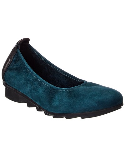 Arche bibara leather flat - leather,
