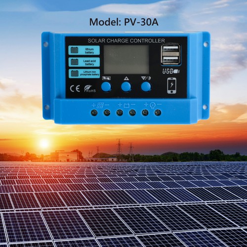 30a pwm solaire contrôleur - 30a,