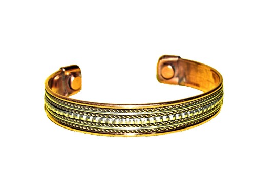 Bracelet cuivre aimants - cuivre,