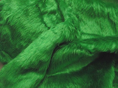 Tissu fourrure fausse - tissu, en