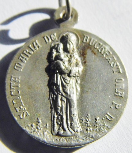 Médaille sainte argent - en, de