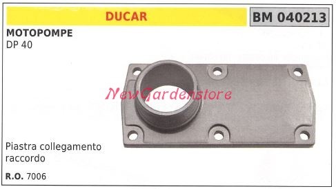 Plaque connexion raccord - plaque,