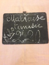 ANCIEN ECRITEAU DE MARCHE EN