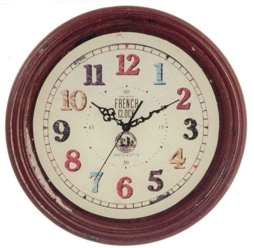 Maison poupées horloge - maison,