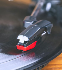 Tête de tourne-disque VICTROLA avec pointe, aiguille style diamant valise